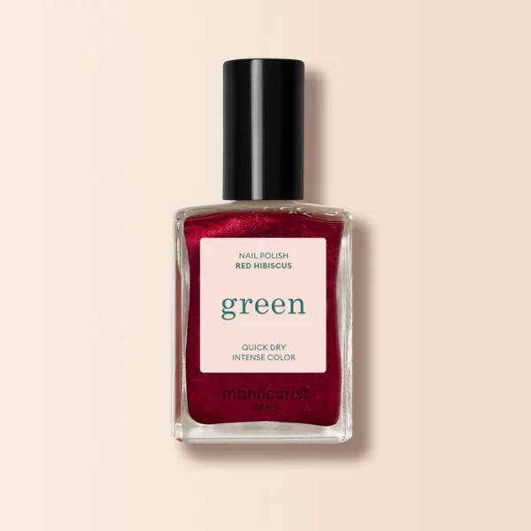 Vernis Green RED HIBISCUS